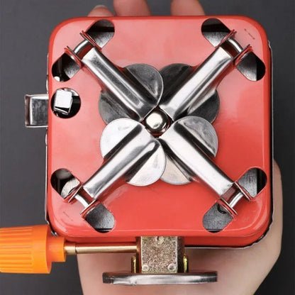 Compact Portable Gas Stove - Foldable Camping Burner - Windproof Outdoor Stove for Backpacking, Hiking, Picnic & BBQ