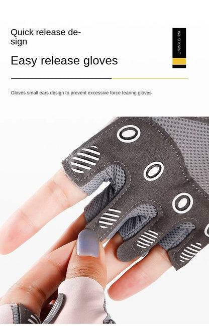 Premium Fitness Training Gloves - Slip-Resistant Weight Lifting Gloves for Men & Women - Gym Bodybuilding Exercise Yoga Gloves (1 Pair)