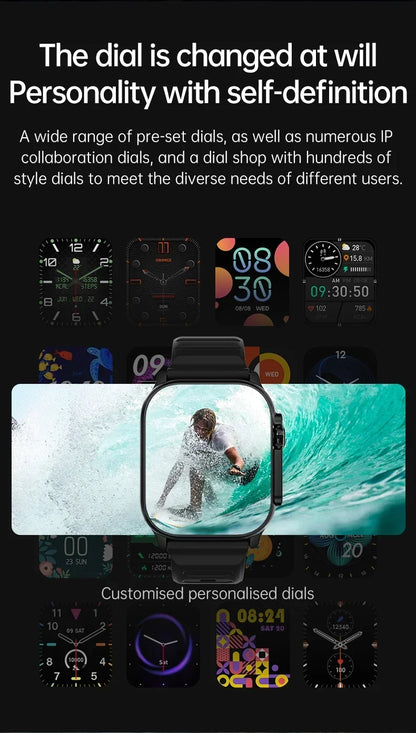 Ultra Series Sport Smart Watch 49mm | BT Calling, NFC, Health Tracking
