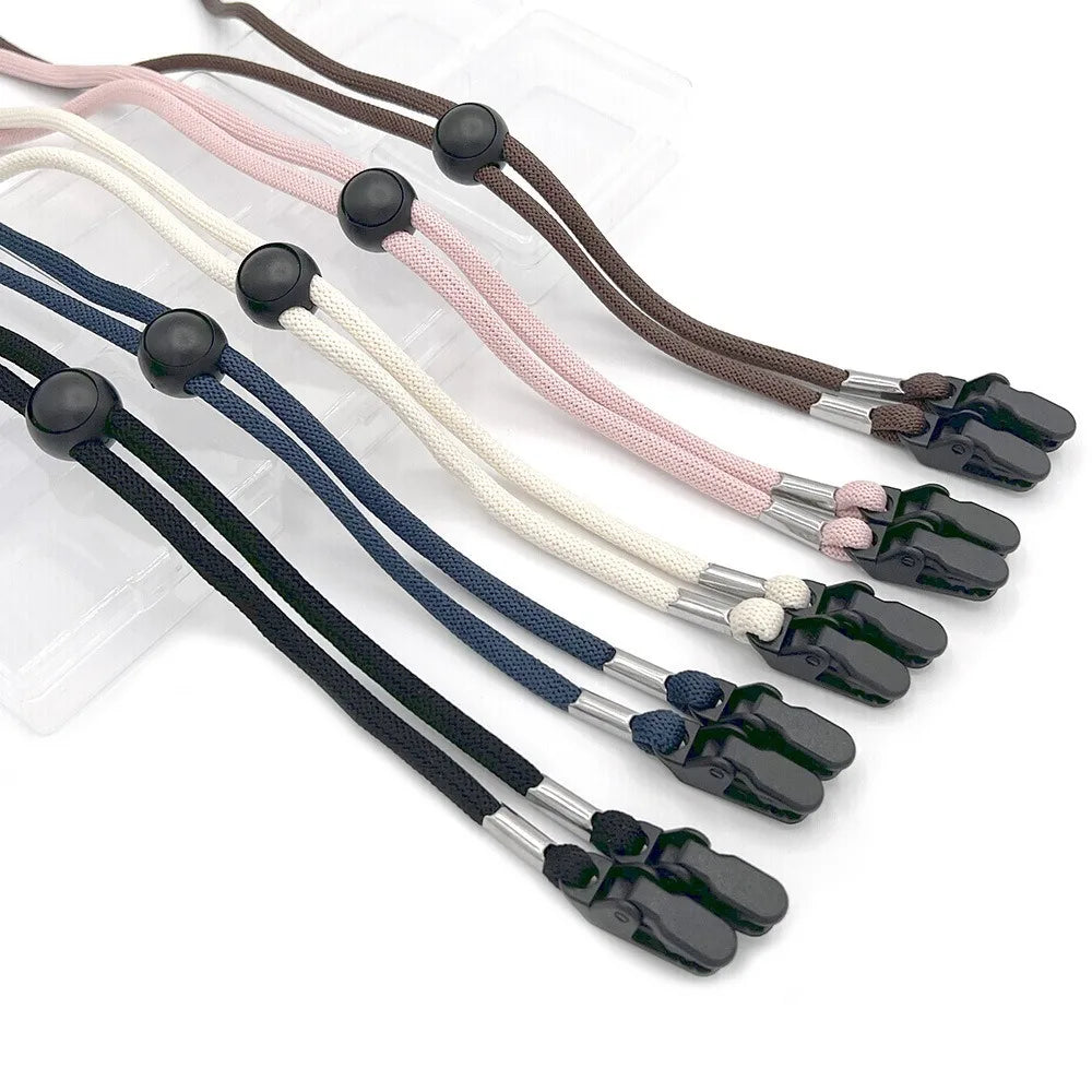 Adjustable Hat Retention Strap - Windproof Elastic Chin Cord for Sports & Outdoor Activities