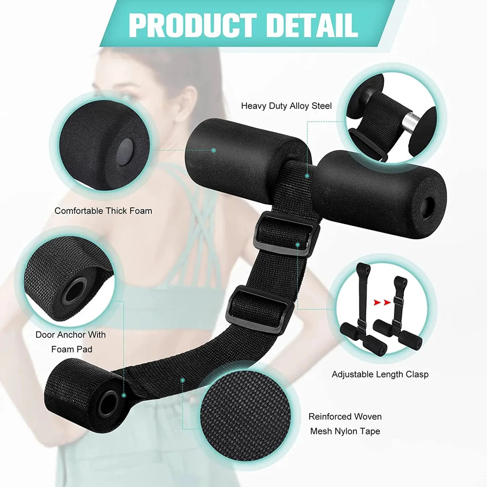 Nordic Home Workout Gear - Hamstring Curl Strap for Bodybuild