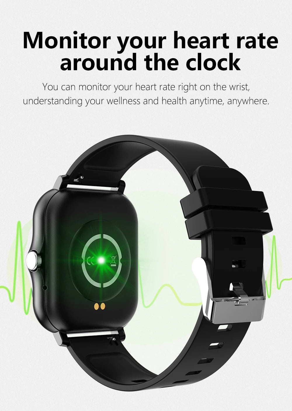 Sport Smart Watch - 1.83" Fitness Tracker with Bluetooth Call, Heart Rate Monitor, GPS & Health Tracking (Men & Women)