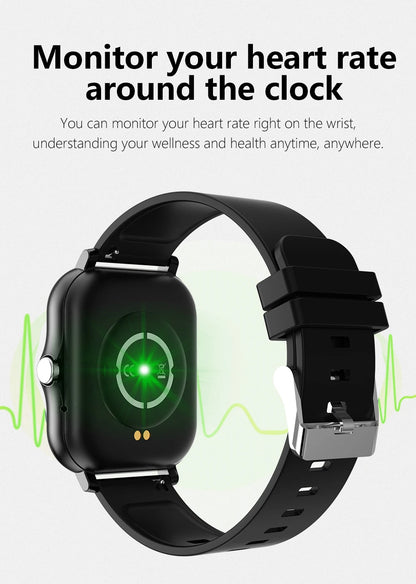 Sport Smart Watch - 1.83" Fitness Tracker with Bluetooth Call, Heart Rate Monitor, GPS & Health Tracking (Men & Women)