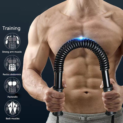 Pro Arm Strength Trainer – Chest, Biceps & Wrist Resistance Bar