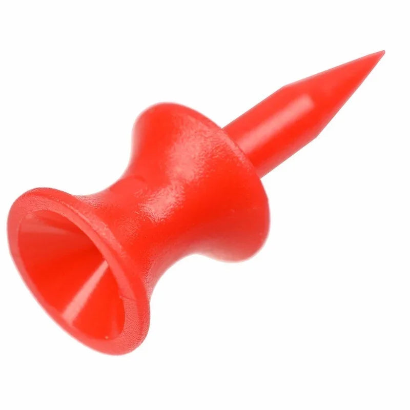 Premium Plastic Golf Tees - 50 Pack, 30mm Height
