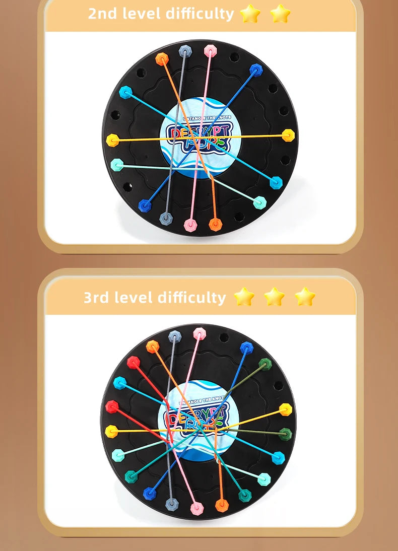 Rope Knot Puzzle Challenge - Logic Training Game for Kids (2025)