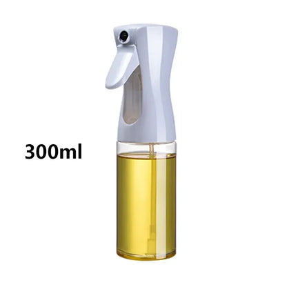 Multi-Size Oil Spray Bottle Set (200ml/300ml/500ml) - BBQ Cooking Olive Oil Sprayer for Kitchen Baking, Empty Refillable Vinegar Bottle with Oil Brush
