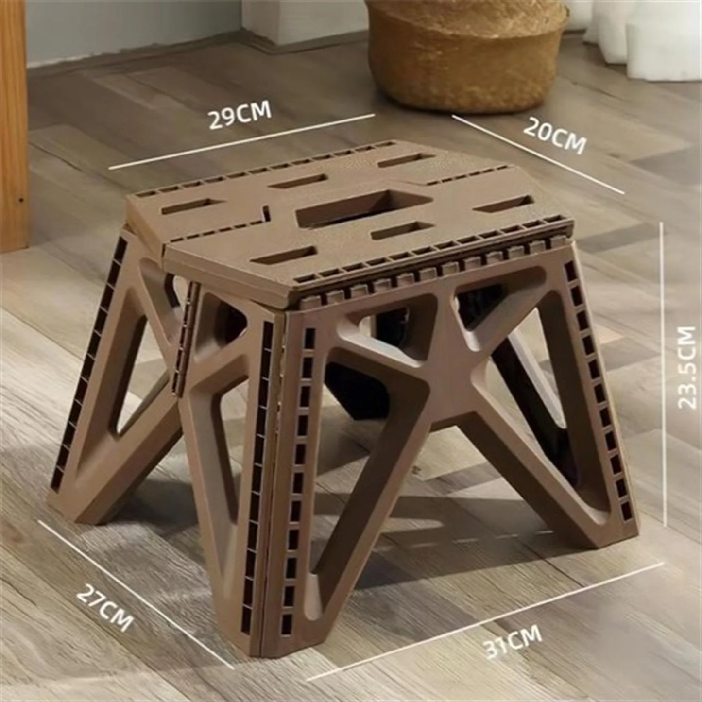 Portable Folding Camping Stool - High Load Bearing Outdoor Chair for Fishing, Beach & Camping