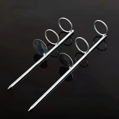 Professional Fishing Rod Holder - 30/40cm Double Ring Single Fork Bank Bracket for Outdoor Fishing
