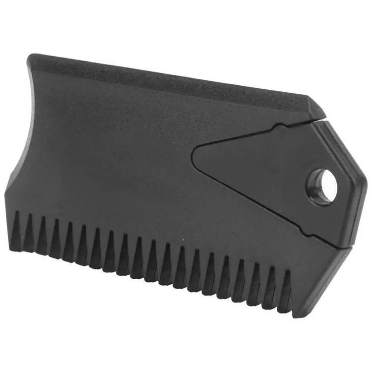 Surfboard Wax Comb with Fin Key - SUP Wax Removal Tool for Water Sports and Surfing Accessories