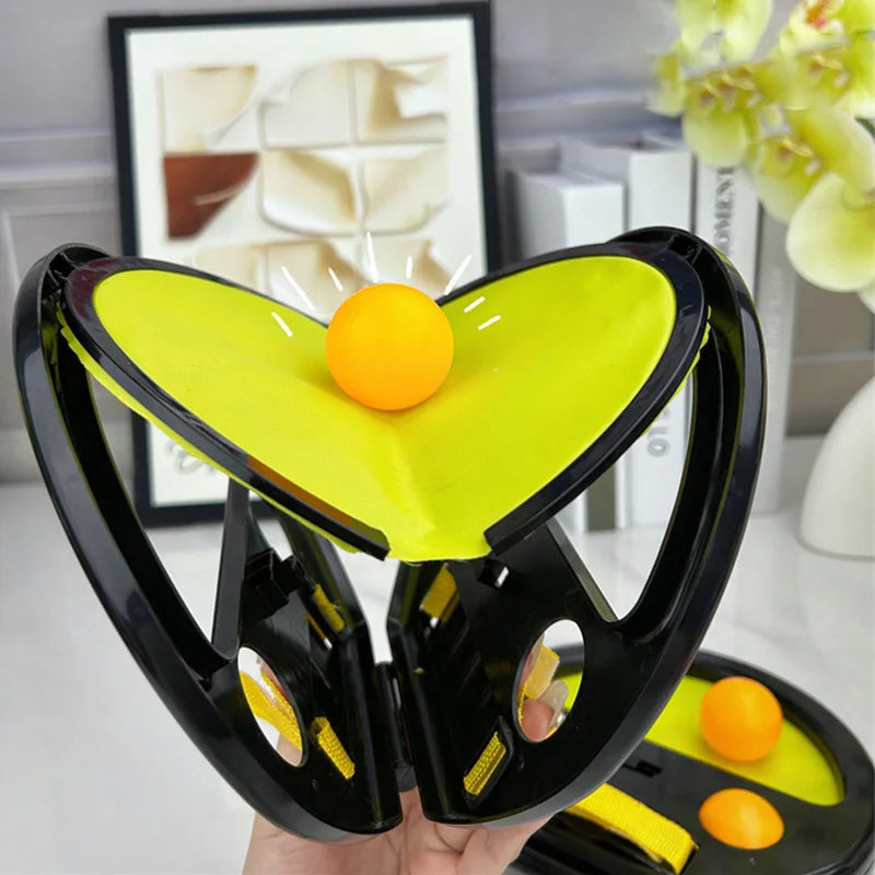 Interactive Catch Ball Game - Hand-Eye Coordination Training Toy for Adults & Kids, Indoor/Outdoor Sensory Sport Activity