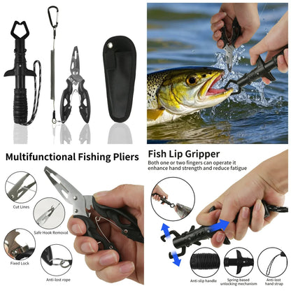 Professional Telescoping Fishing Landing Net - Aluminum Alloy Construction - Extends 55cm to 190cm with Folding Mesh Design