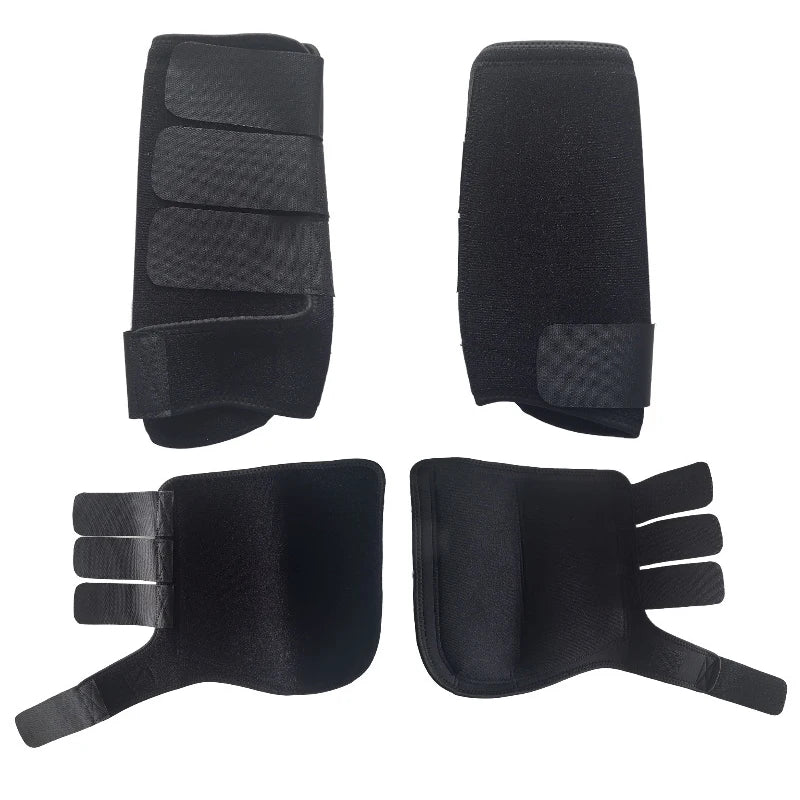 Professional Horse Leg Gaiters - Neoprene Protective Boots for Racing and Training