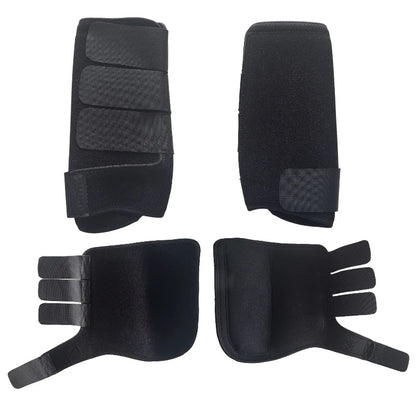 Professional Horse Leg Gaiters - Neoprene Protective Boots for Racing and Training