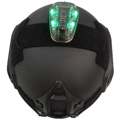 Tactical Helmet Light - Multi-Function IR Strobe Signal Lamp with Velcro Mount