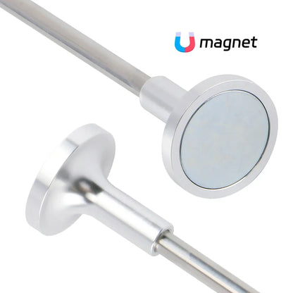 Golf Magnetic Alignment Tool - Adjustable Swing Trainer Rod for Shot Control & Clubface Alignment