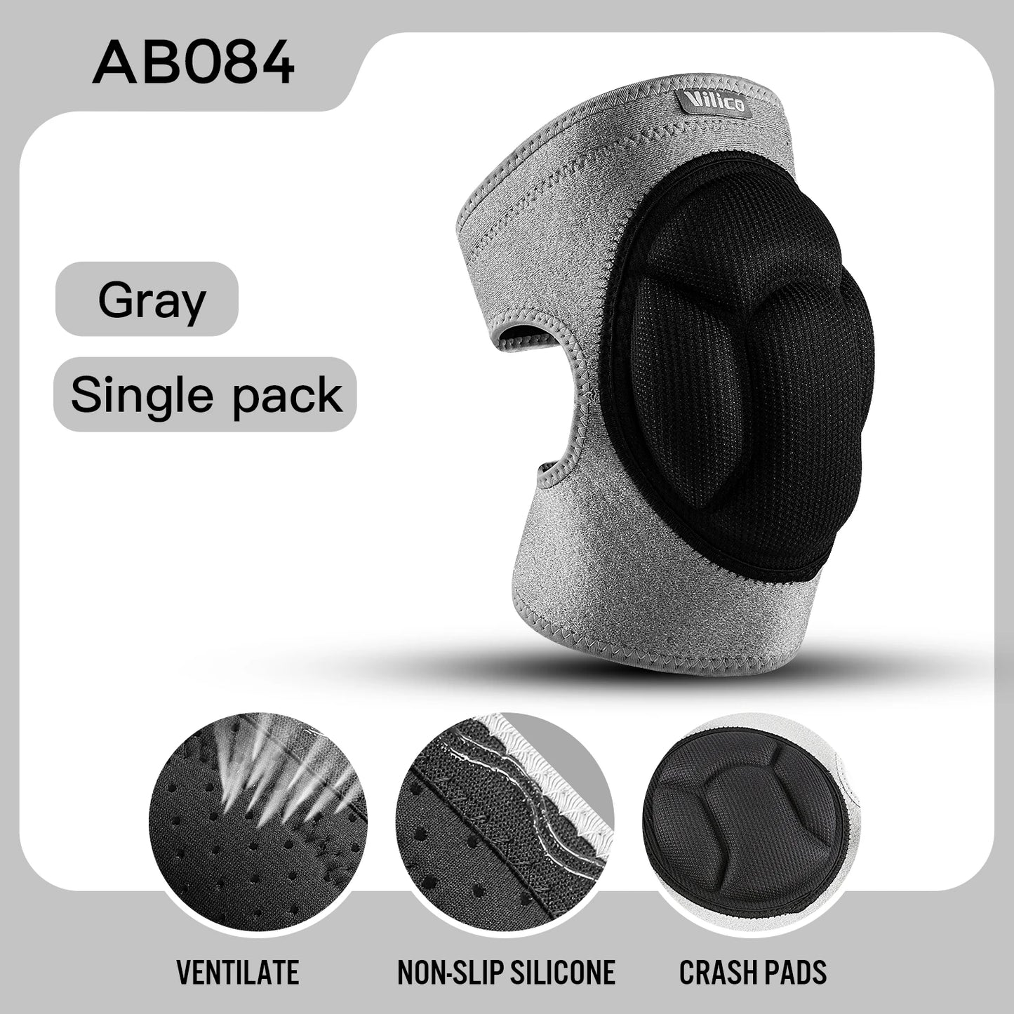 Thickened Anti-Collision Knee Pads - Elastic Pressure Strap Knee Brace for Volleyball, Extreme Sports & Protection