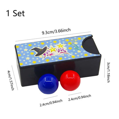 Magic Color-Changing Ball Box - Red to Blue Trick Toy for Kids