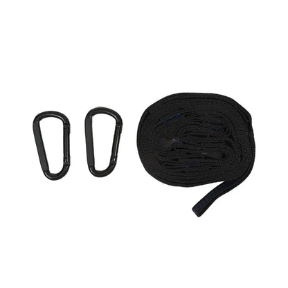Hammock Straps 2-Pack - 600lbs Capacity Polyester Suspension System with 5 Adjustment Rings