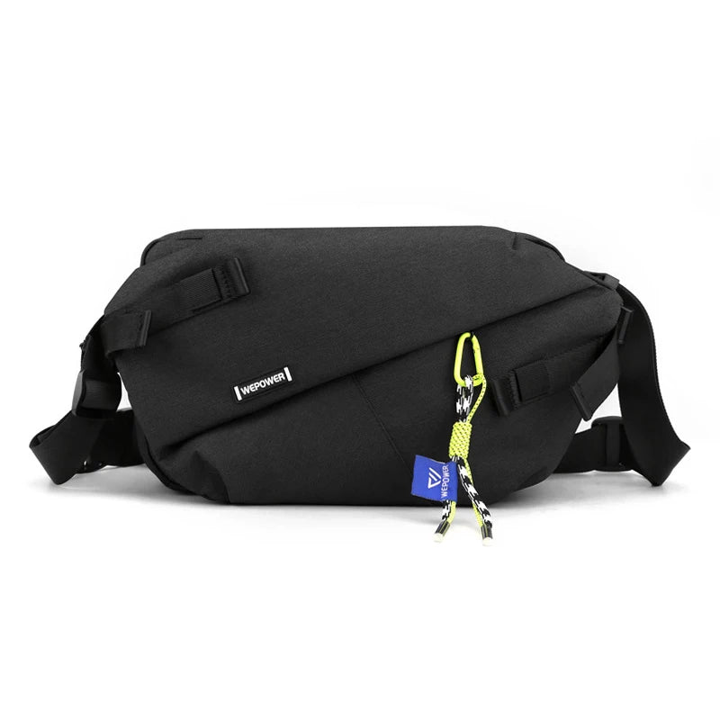 Premium Nylon Waist Pack - Unisex Crossbody Chest Bag for Outdoor & Travel