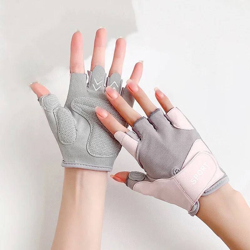 Lightweight Workout Gloves with Excellent Grip - Unisex - Weightlifting, Cycling, Exercise, Training, Fitness & Rowing