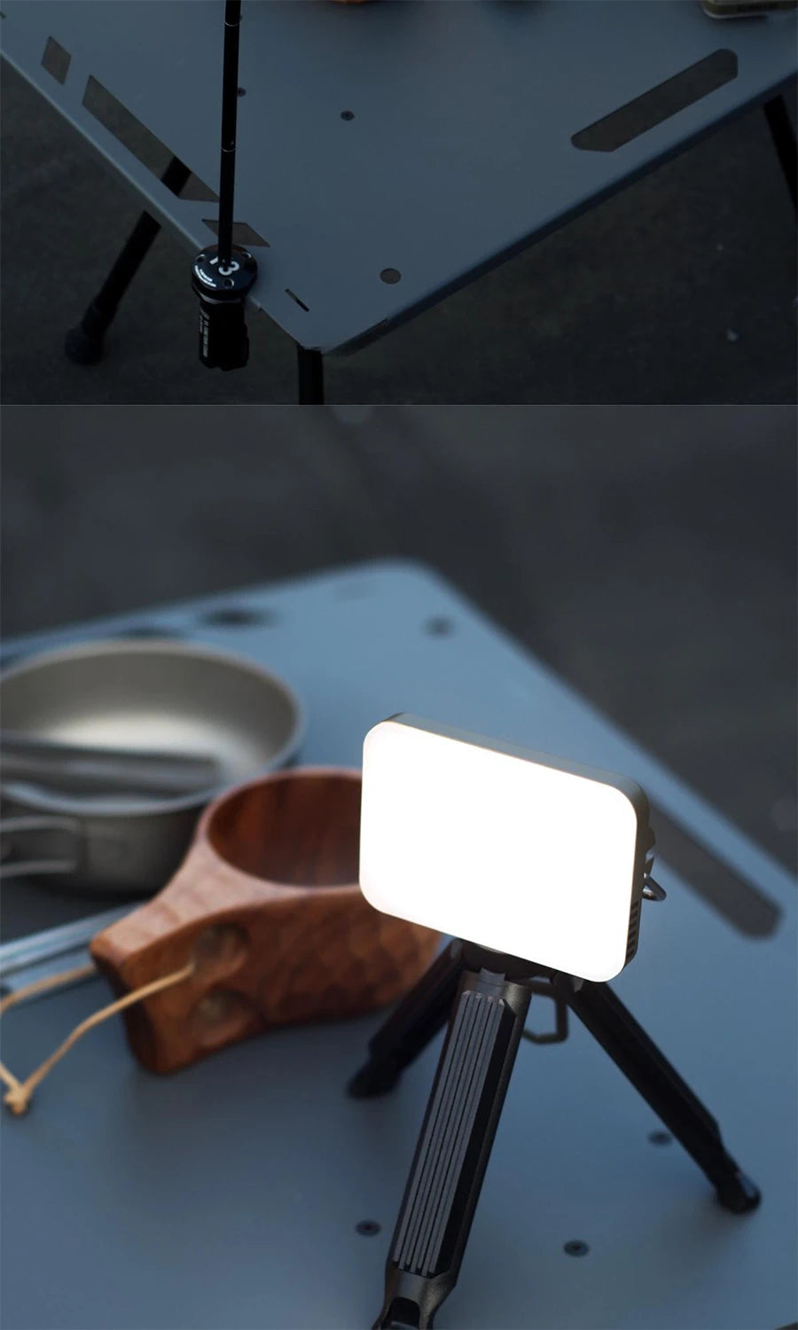 Rechargeable 5000mAh LED Camping Light - Waterproof Portable Hanging Tent Lamp for Outdoor Emergency Lighting