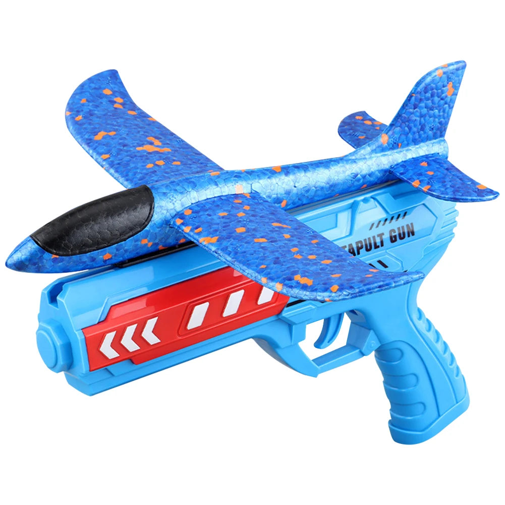 Professional Airplane Launcher Toys for Children - Foam Ejection Aircraft with Non-Slip Catapult Design - Available With/Without LED Lights for Kids 6+