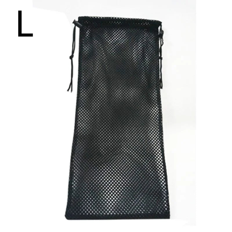 Mesh Drawstring Gear Bag - Breathable Storage for Water Sports Equipment