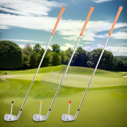 Golf Magnetic Alignment Tool - Adjustable Swing Trainer Rod for Shot Control & Clubface Alignment