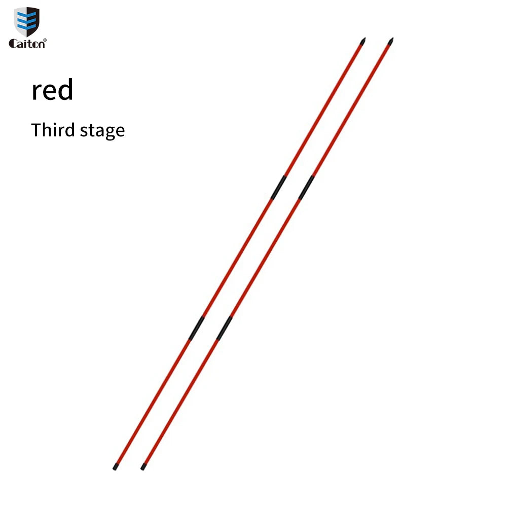 Golf Alignment Sticks 2-Pack - 48" Foldable Practice Rods for Portable Training