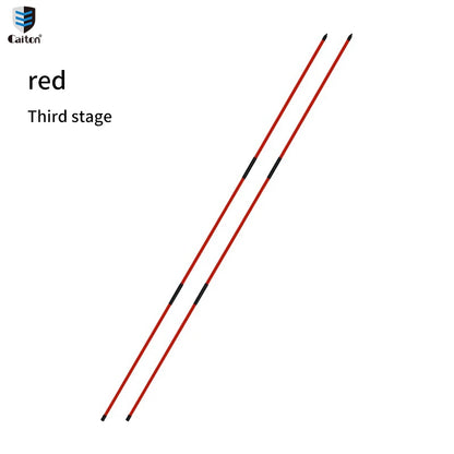 Golf Alignment Sticks 2-Pack - 48" Foldable Practice Rods for Portable Training