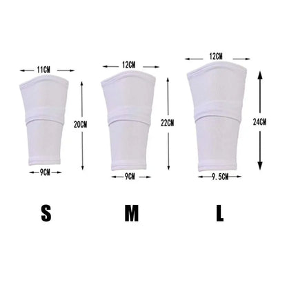 Professional Soccer Shin Guards - Nylon Leg Sleeves with Pocket Protection for Football Training