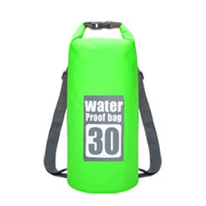 Waterproof Dry Bag Set - 5L/10L/15L/20L/30L PVC Storage Sacks for Kayaking, Canoeing, Rafting & Swimming Adventures