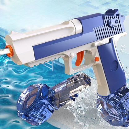 Desert Eagle Water Blaster - Continuous Fire Children's Water Gun Toy for Beach Games and Water Play