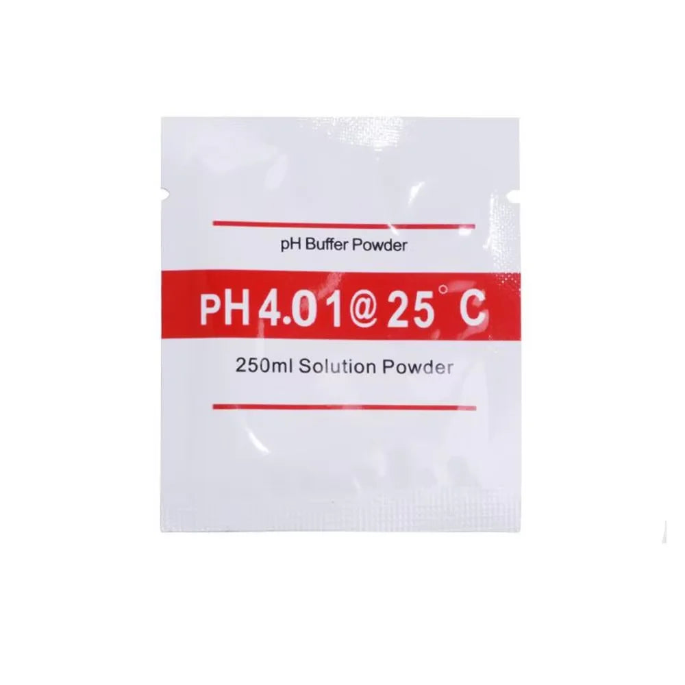 pH Buffer Powder Calibration Solution - 25pcs 4.00/6.86/9.18 for pH Test Meters