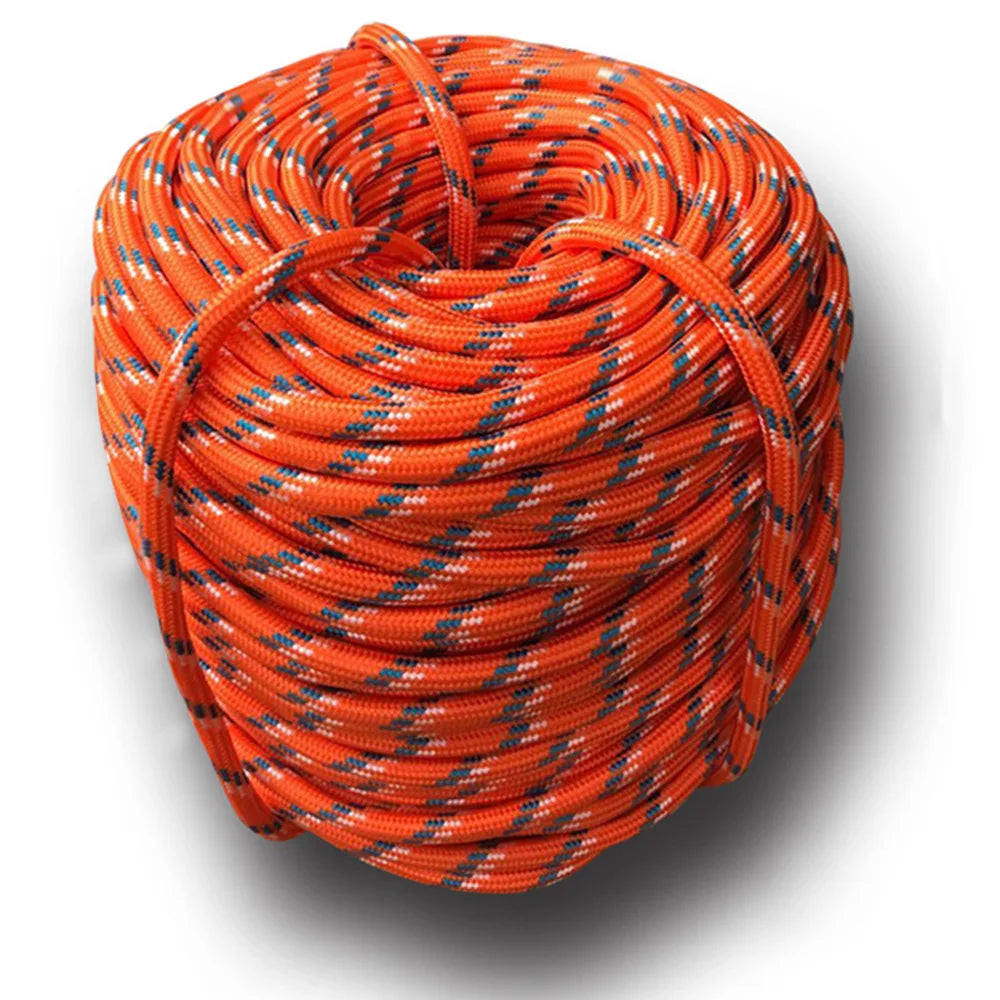 Thickened Mountaineering Safety Rope - Multi-Purpose Life Rope for Climbing, Fire Escape, and Outdoor Adventures