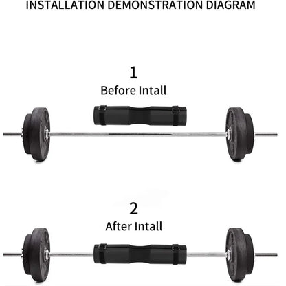 Thickened Non-Slip Gym Fitness Weightlifting Squat Dumbbell Neck Support Protection Pad - Strength Workout
