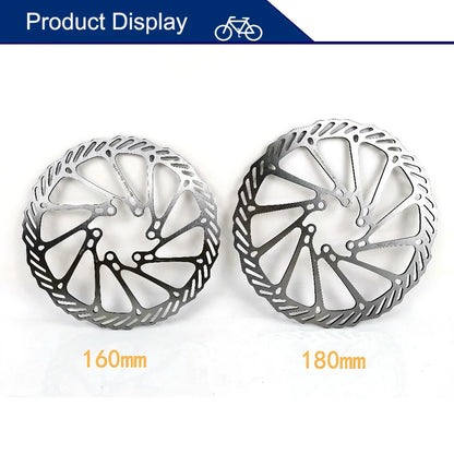 Premium MTB Hydraulic Disc Brake Rotor Set - 160mm/180mm/203mm