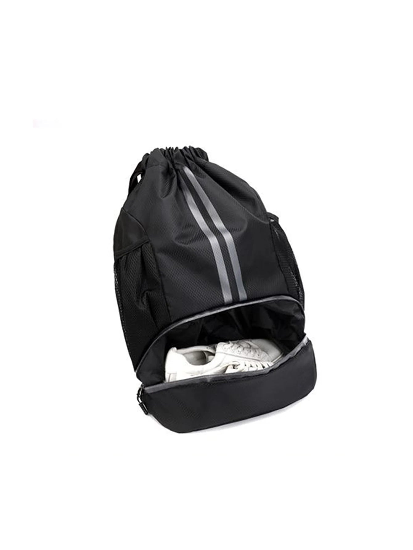 Dry-Wet Separation Sports Backpack - Basketball Swimming Training Bag with Drawstring - Women's Fitness Storage Bag