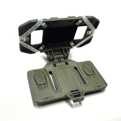 MOLLE Tactical Phone Holder - Folding Navigation Board for Airsoft & Hunting Vest Accessories