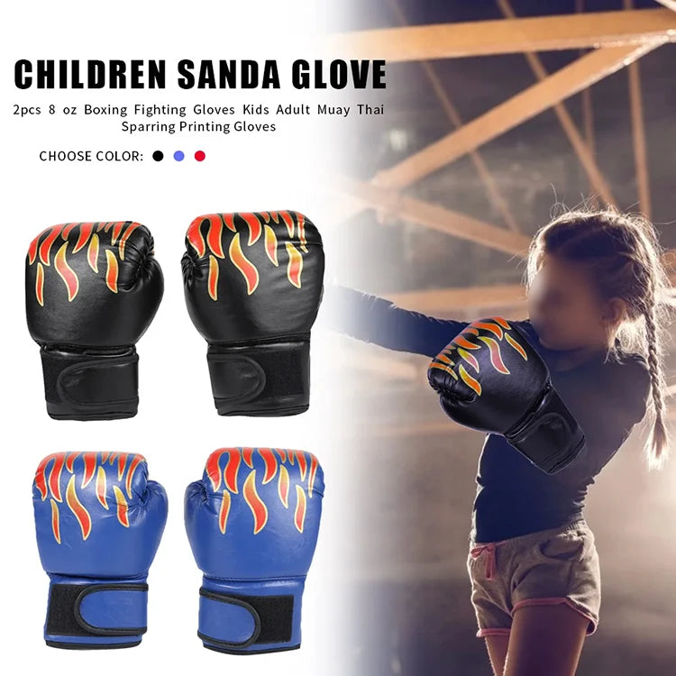 Boxing Training Gloves for Kids & Adults - Taekwondo Combat Fitness Protective Gear