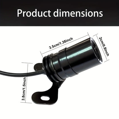 LED Angel Wings Projector Light - Motorcycle & Electric Scooter Decorative Lamp