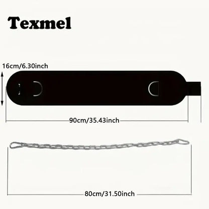 Weight Lifting Belt with Chain - Dipping Belt for Pull-Ups and Strength Training