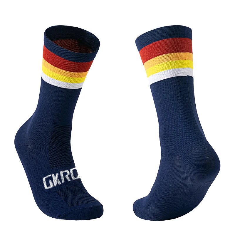 Performance Compression Athletic Socks - Multi-Sport High-Elastic Design