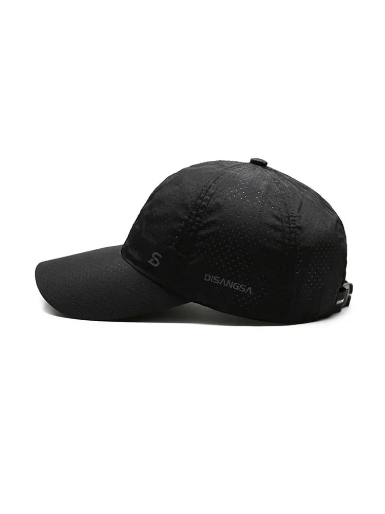 Men's Quick-Dry Breathable Baseball Cap - Outdoor Sun Hat for Summer Fishing