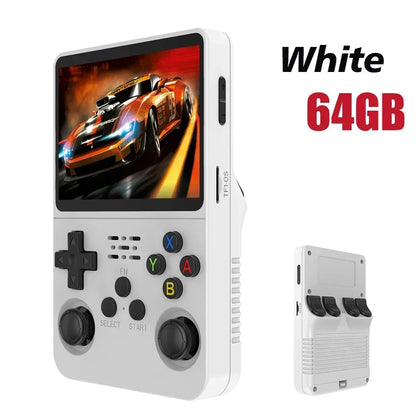 R36S Retro Handheld Game Console - 3.5'' IPS Screen - 64GB/128GB/256GB Storage - ARKOS 2.0 Portable Gaming System