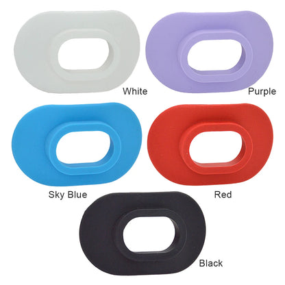 Soft Silicone Snorkel Mouthpiece with Lip Protective Cover - Breathing Tube Accessory for Scuba Diving