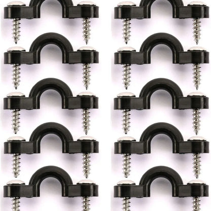 Kayak Rigging Kit - Inflatable Boat Clips Set with Elastic Rope Accessories for Marine Aquatic Sports, Fishing, Rowing and Surfing Deck Equipment