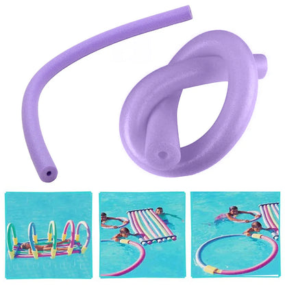Flexible EPE Swimming Pool Noodle - Portable Summer Swimming Aid for Adults & Children with Underwater Scooter Feature