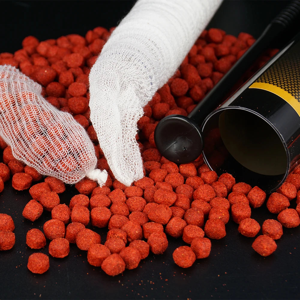 5M Carp Fishing PVA Mesh Tube - Quick Dissolving Bait Feeder Fishing Accessory